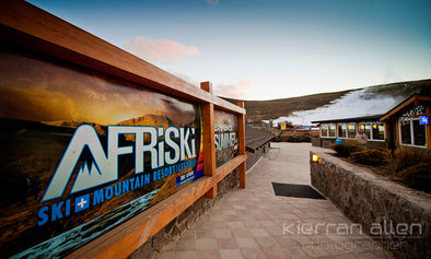 The road to Afriski - Free Ride Weekend