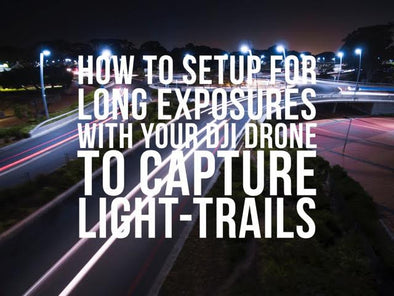 How to do Long Exposure Drone Shots At Night