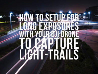 How to do Long Exposure Drone Shots At Night