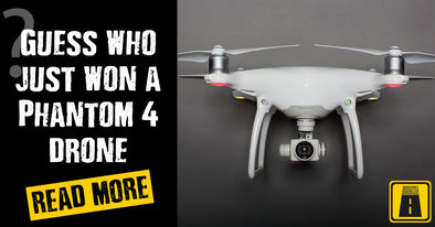 Guess who just won a Phantom 4 drone?