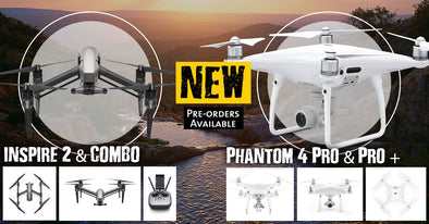 DJI launches the Inspire 2 and Phantom 4 Pro