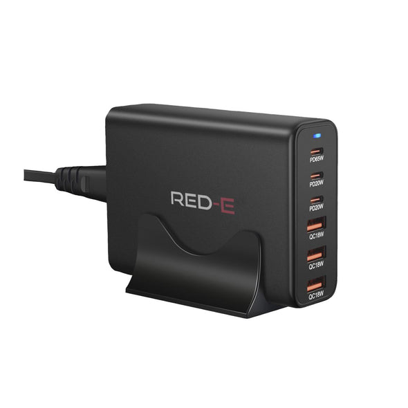 Red-E 6 Port Desktop Charger 120