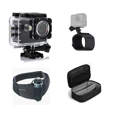 Trax Action Camera + Evoc Hip Pack Bundle