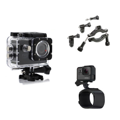 Trax HD Action Camera + Gopro Accessory Bundle