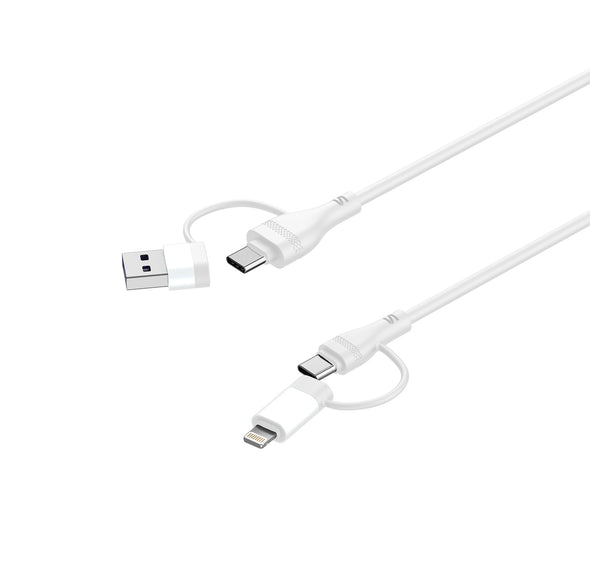 Red-E 4 in1 Silicone 60W Cable