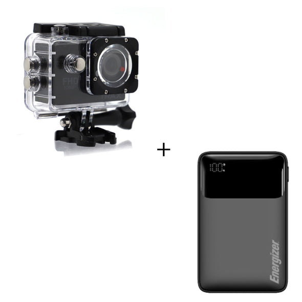Trax Action Camera + Energizer Powerbank Bundle