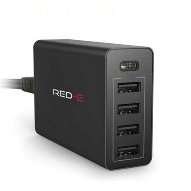 Red-E Hub 5 Port Usb 6 Amp
