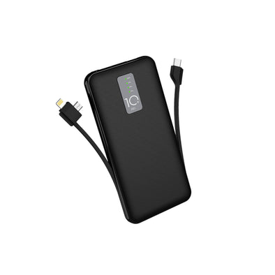 RED-E PB POWER TRAVELLER 10K MAH PD BLK