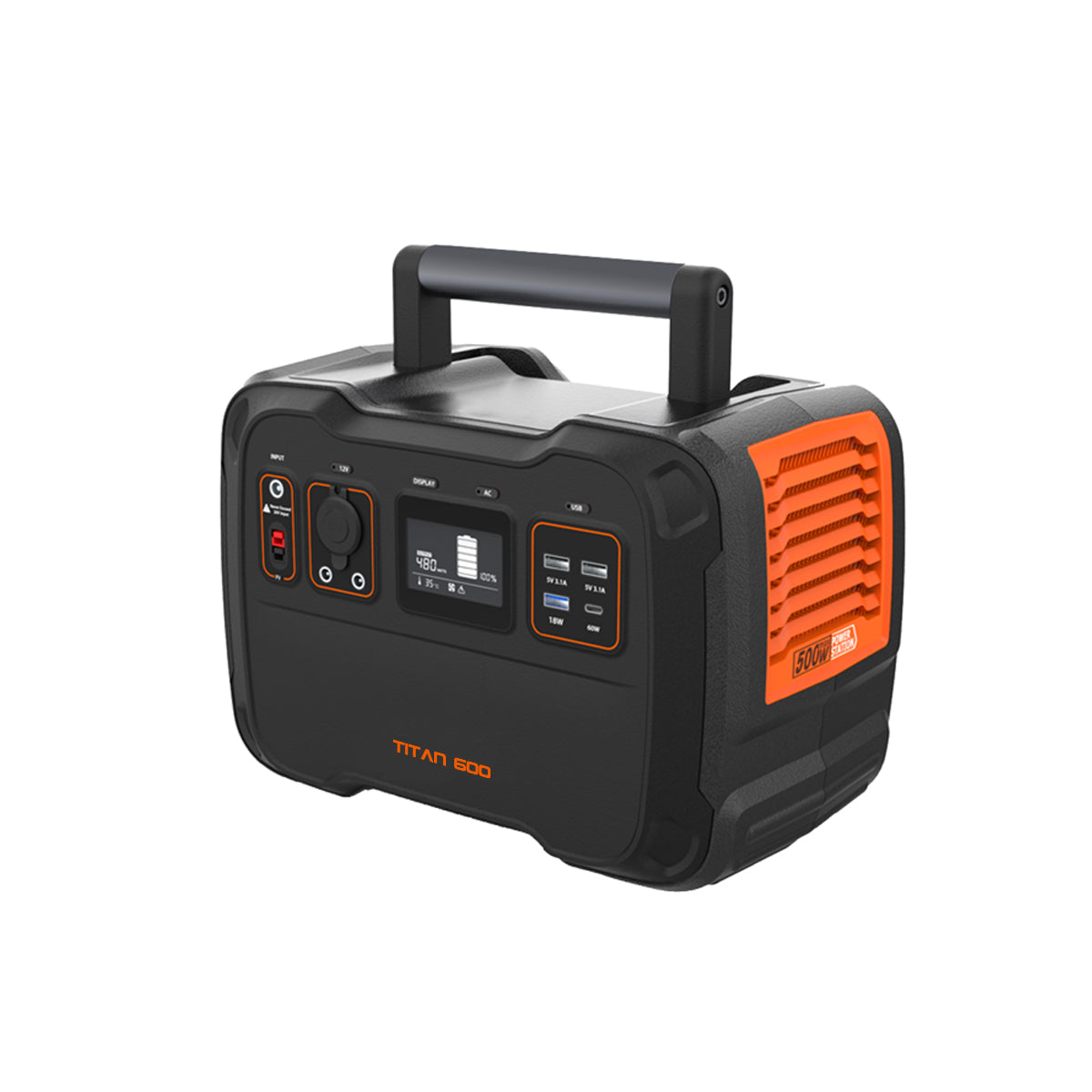 Titan LiFePO4 600 Power station – Action Gear