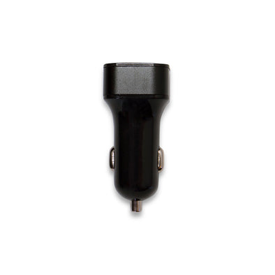 Red-E Dual Car Charger - Black.
