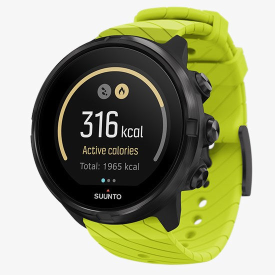 SUUNTO 9 G1 BLACK / LIME STRAP | Action Gear